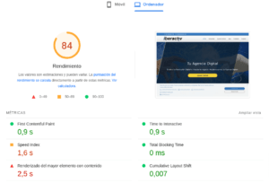 paso 2 auditoria seo velocidad de carga posicionamiento en buscadores