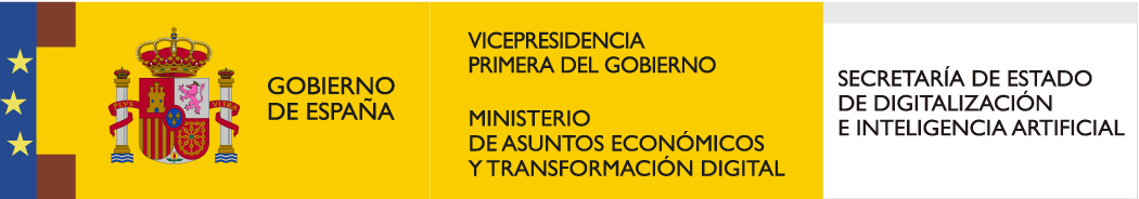 Govierno de España, Ministerio de asuntos económicos y transformación digital